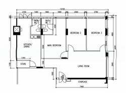 Blk 551 Hougang Street 51 (Hougang), HDB 4 Rooms #513913071